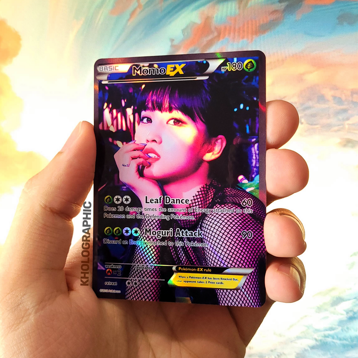 Twice EX Holographic Cards