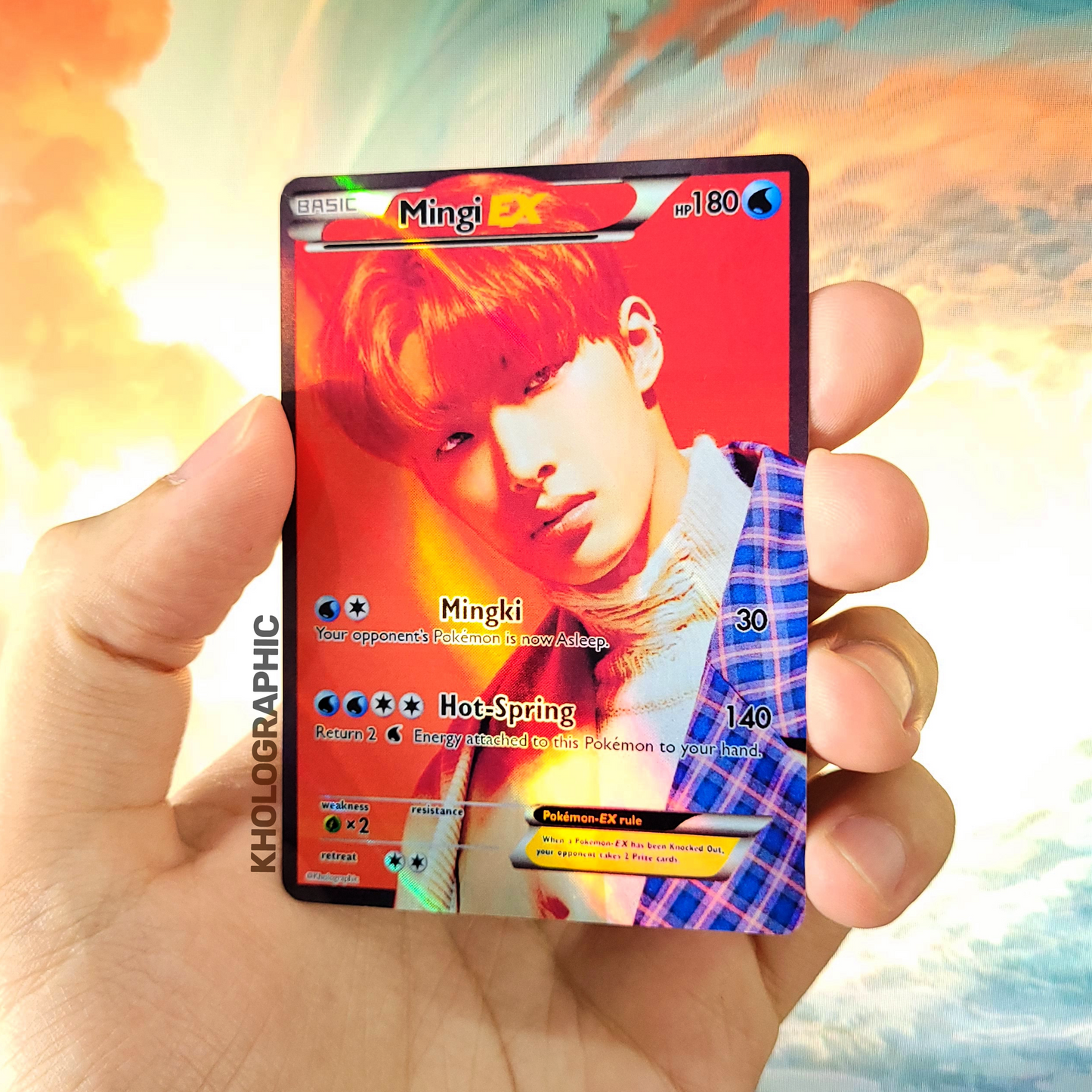 Ateez EX Holographic Cards