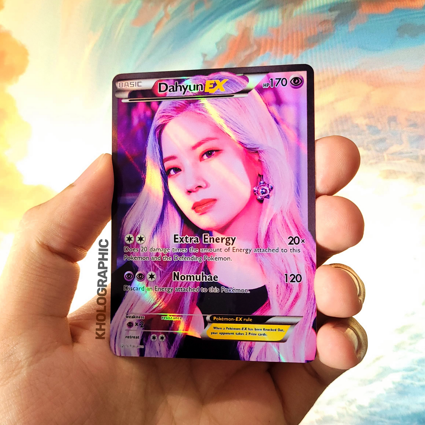 Twice EX Holographic Cards