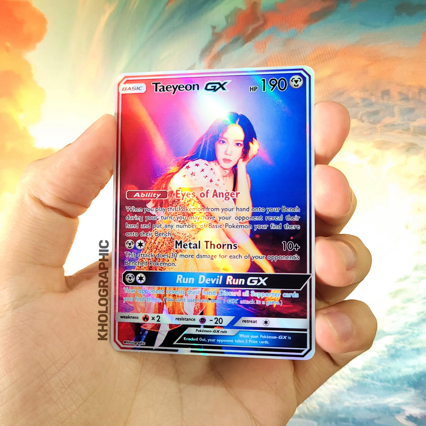 SNSD Girls Generation GX Holographic Cards