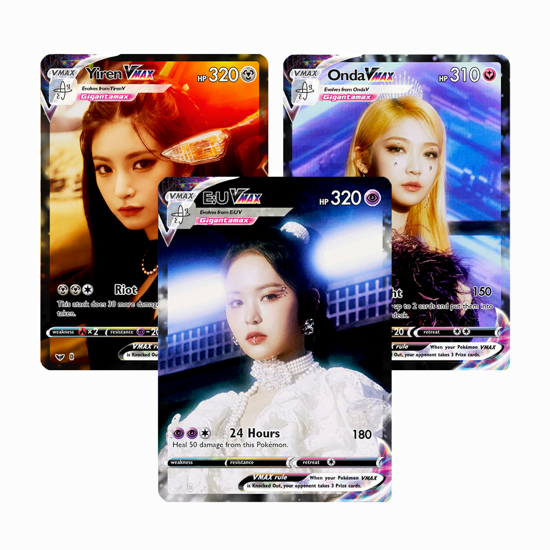 Everglow VMAX Holographic Cards