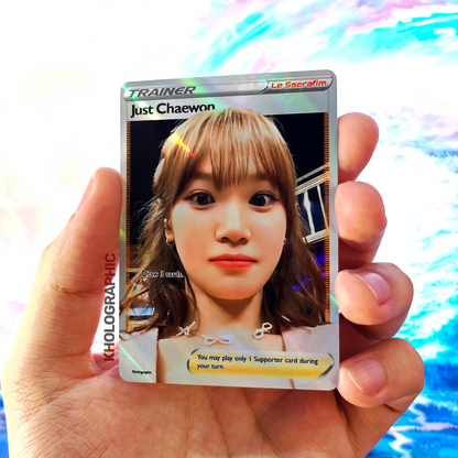 Le Sserafim Chaewon Bundle GX Gold + Trainer