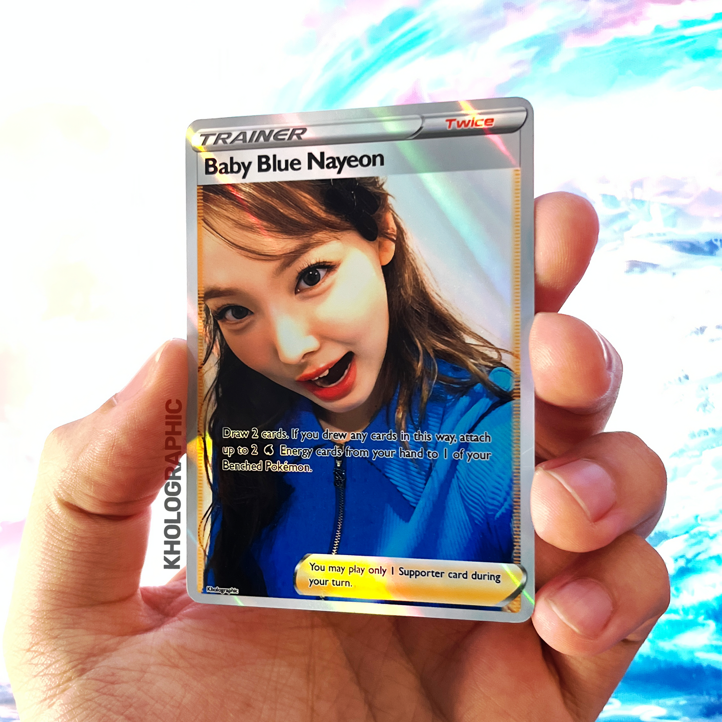 Twice Nayeon Trainer Holographic Cards