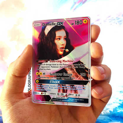 NewJeans GX Holographic Cards