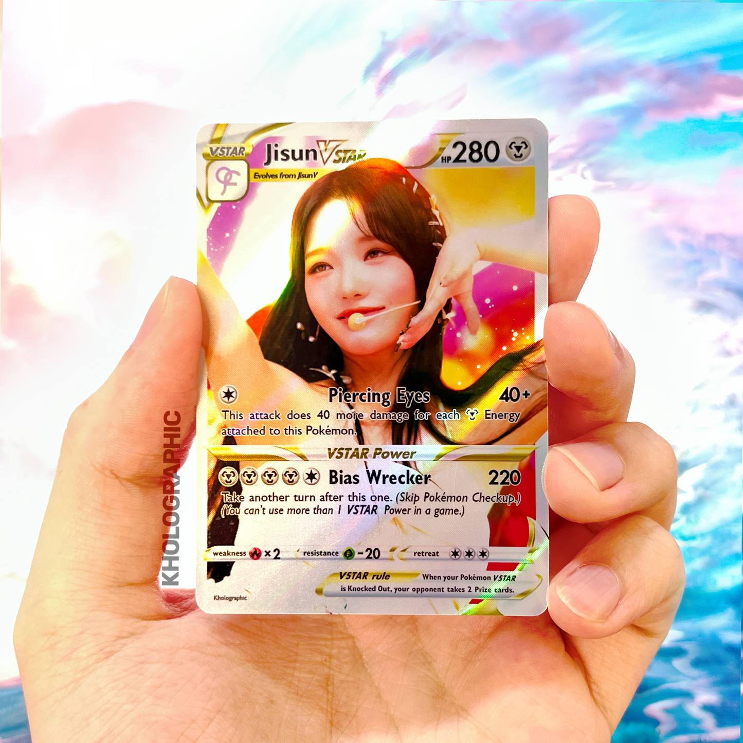 Fromis_9 VSTAR Holographic Cards
