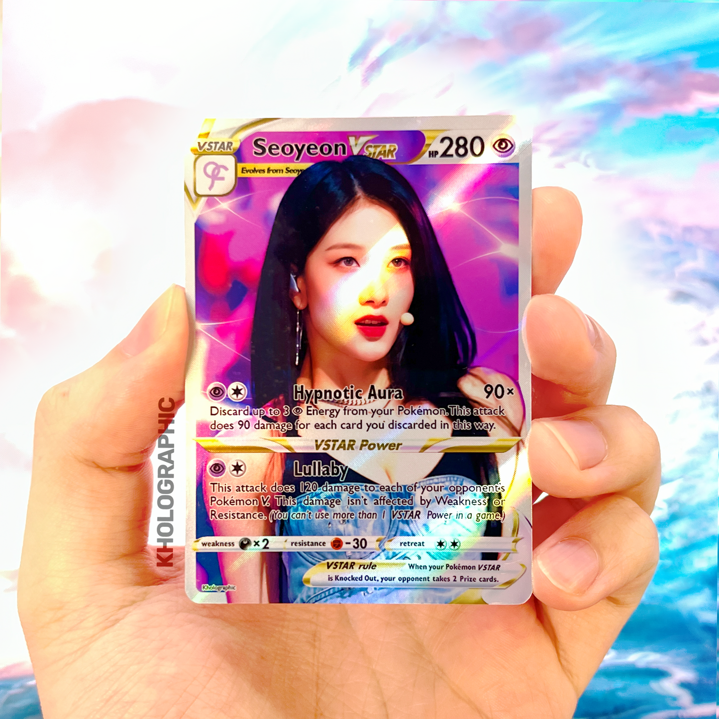 Fromis_9 VSTAR Holographic Cards