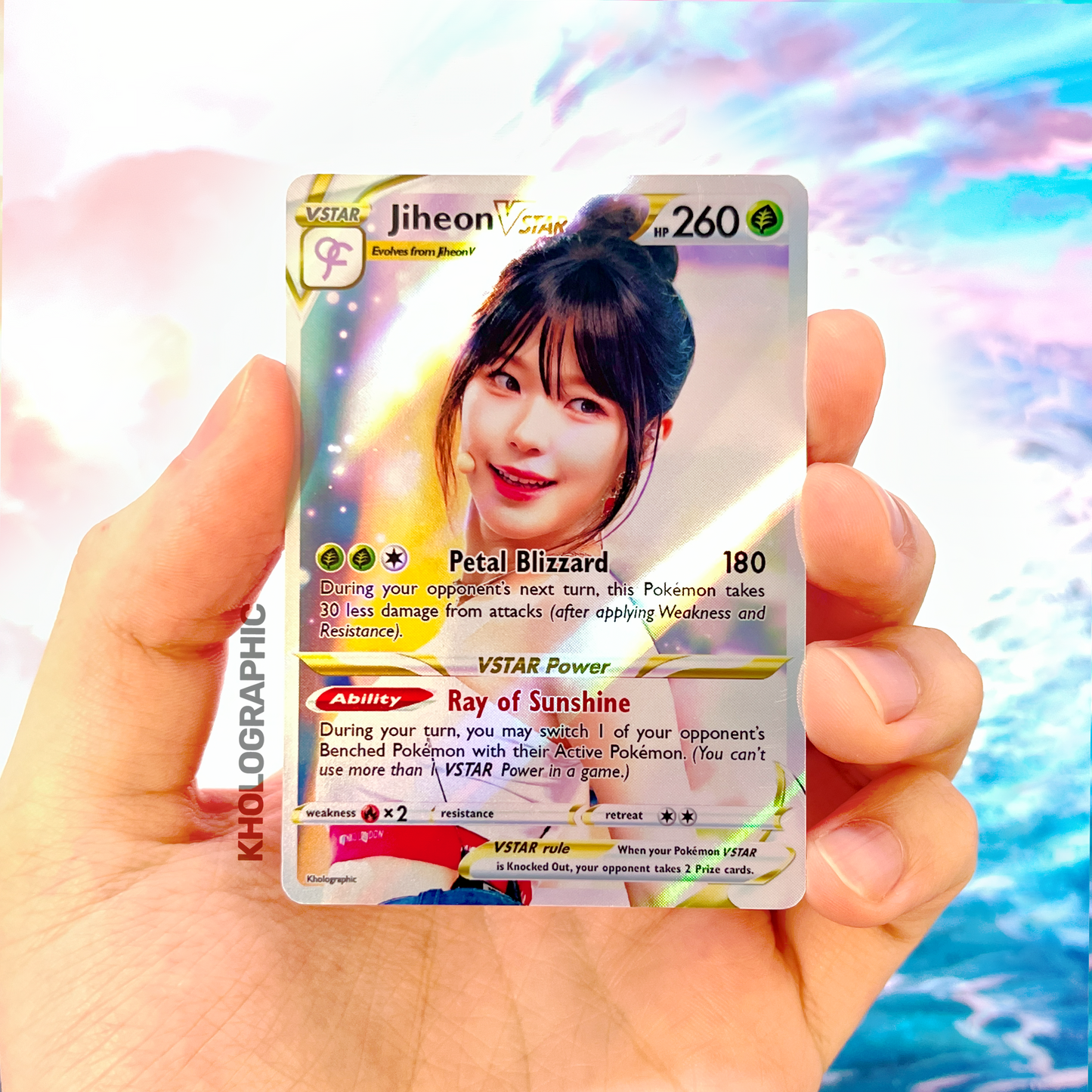 Fromis_9 VSTAR Holographic Cards