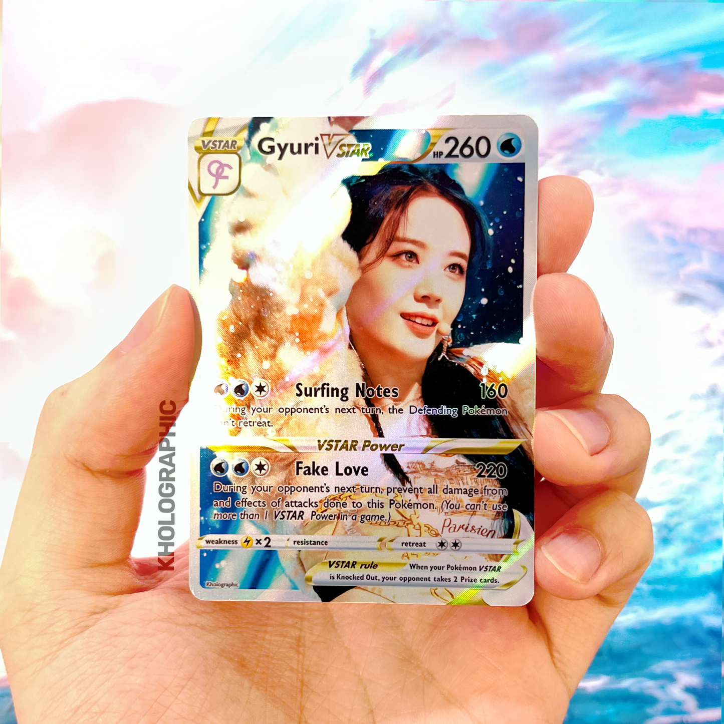 Fromis_9 VSTAR Holographic Cards
