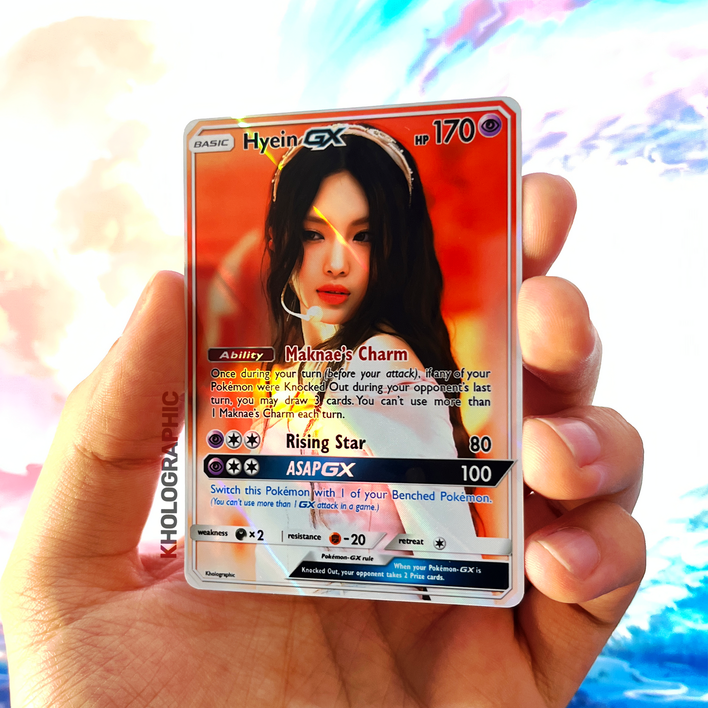 NewJeans GX Holographic Cards