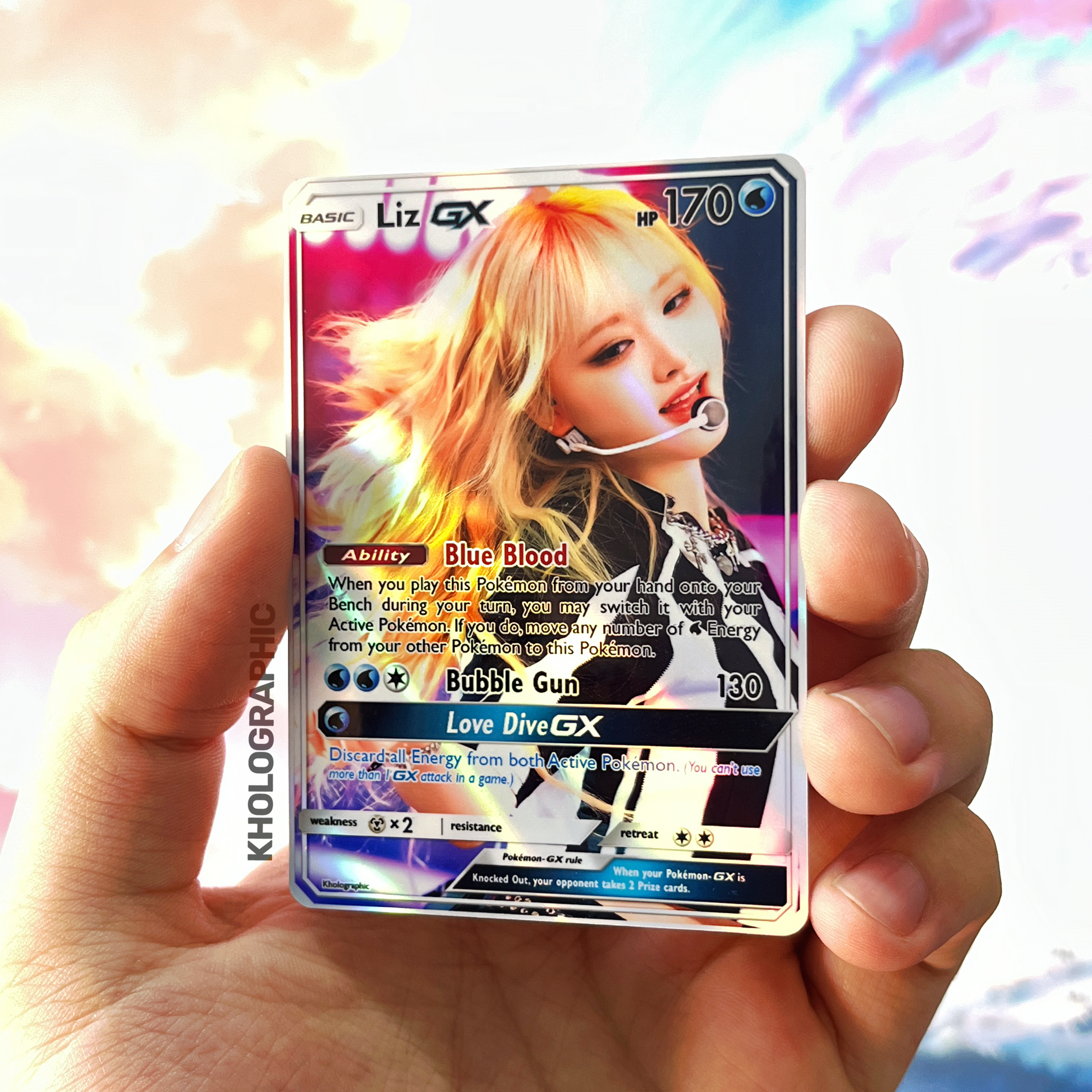 IVE GX Holographic Cards Kholographic IVE GX Holographic Cards Kholographic