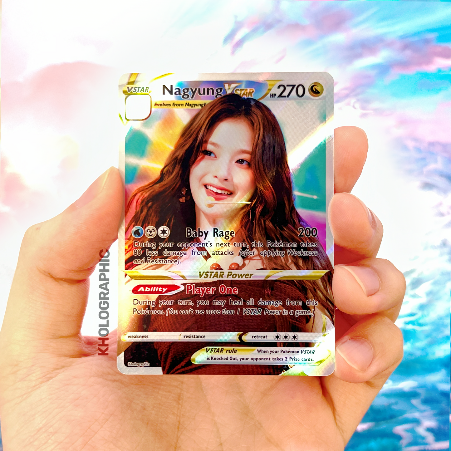 Fromis_9 VSTAR Holographic Cards