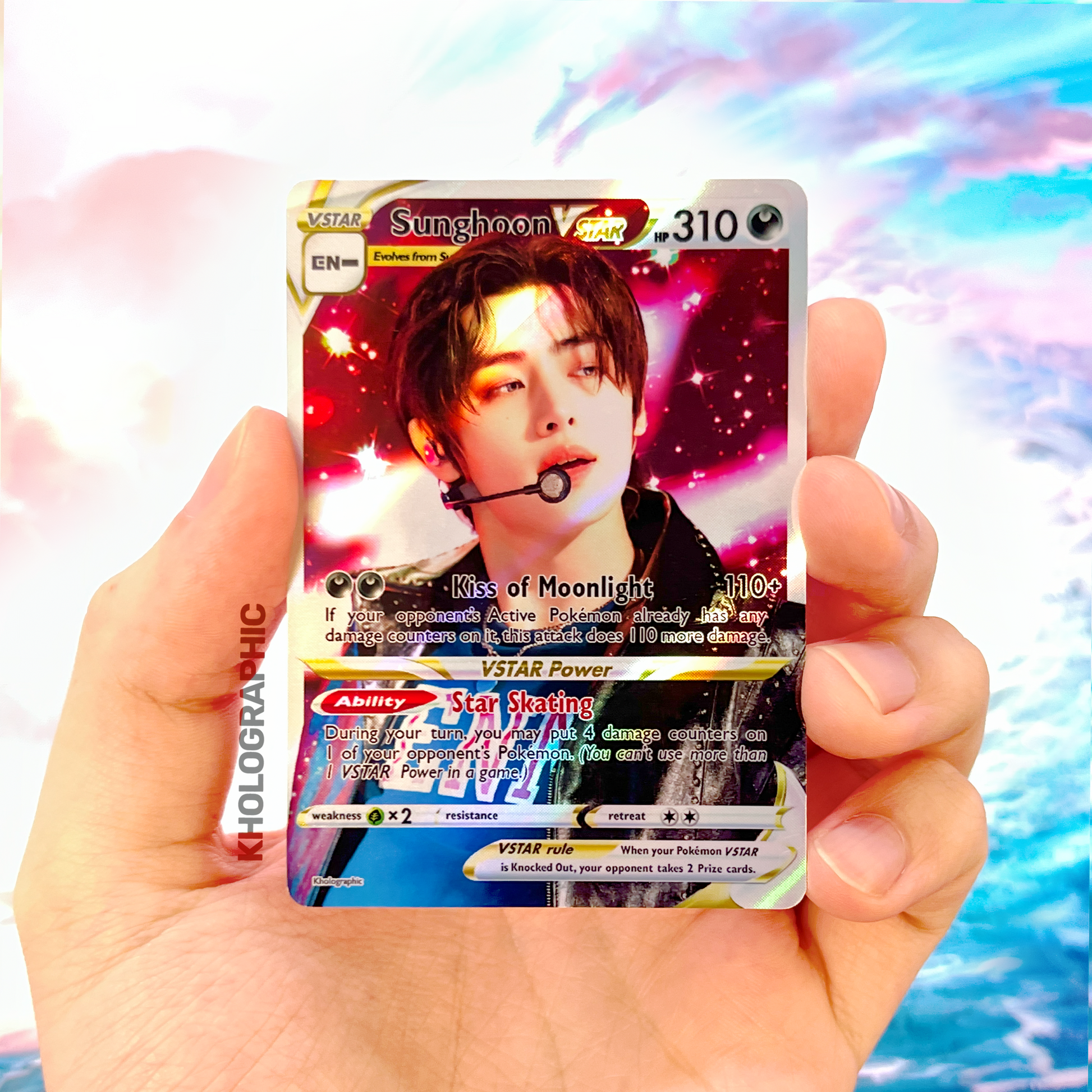 Enhypen VSTAR Holographic Cards – Kholographic