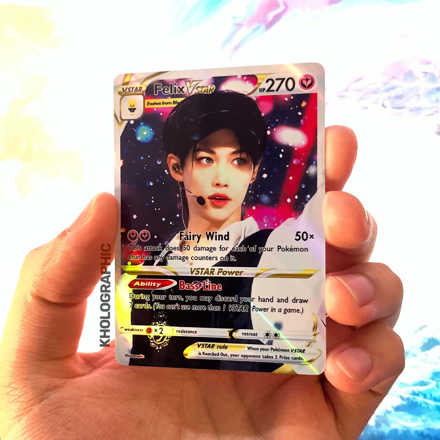 Stray Kids VSTAR Holographic Cards