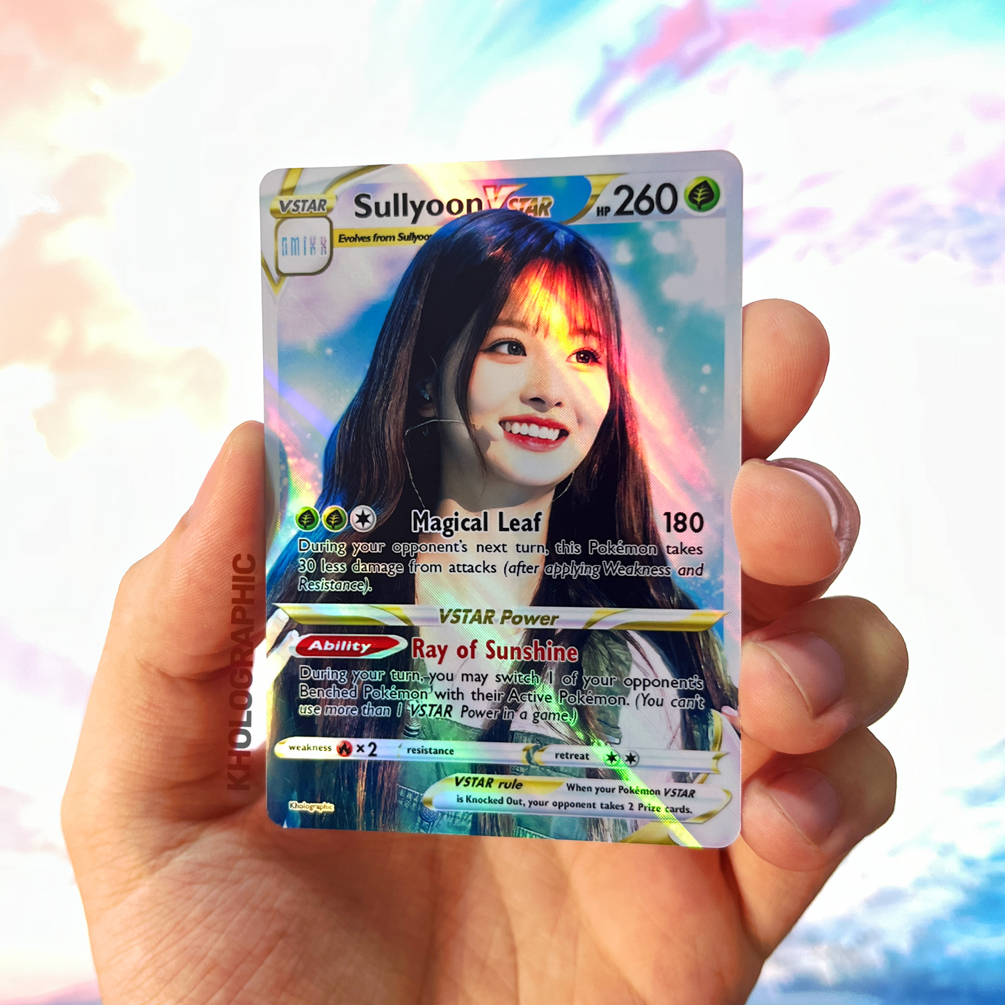 Nmixx VSTAR Holographic Cards