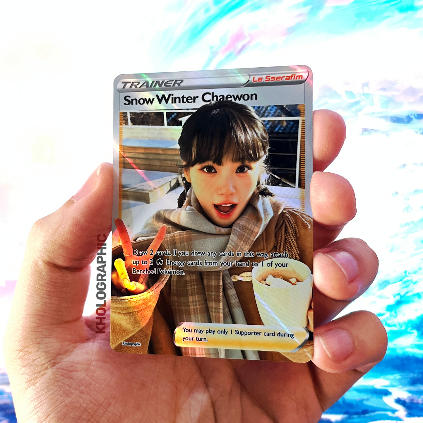 Le Sserafim Chaewon Bundle GX Gold + Trainer