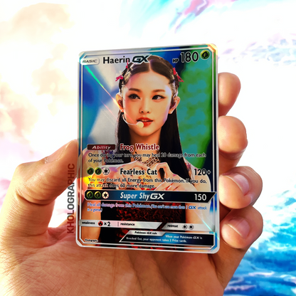 NewJeans GX Holographic Cards