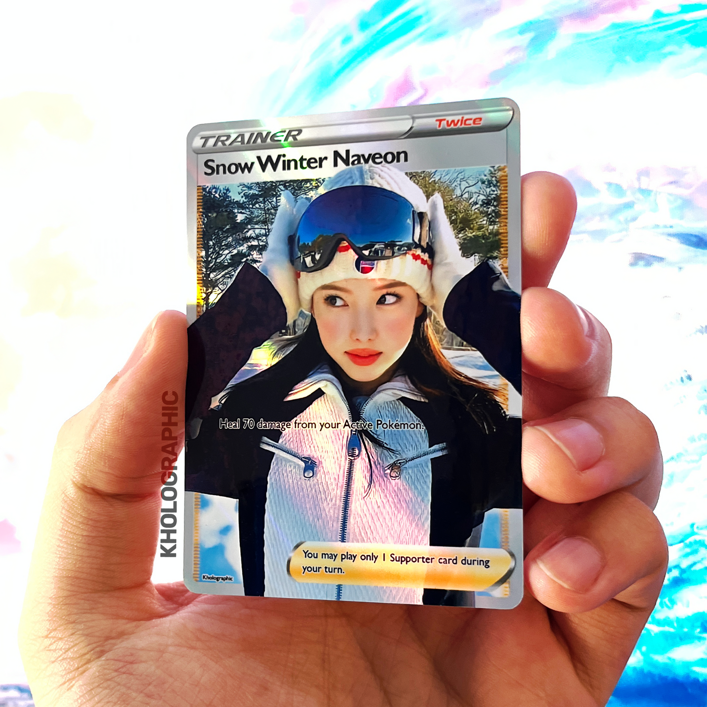 Twice Nayeon Trainer Holographic Cards