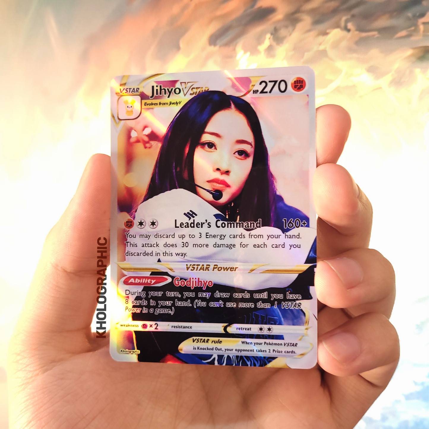 Twice VSTAR Holographic Cards