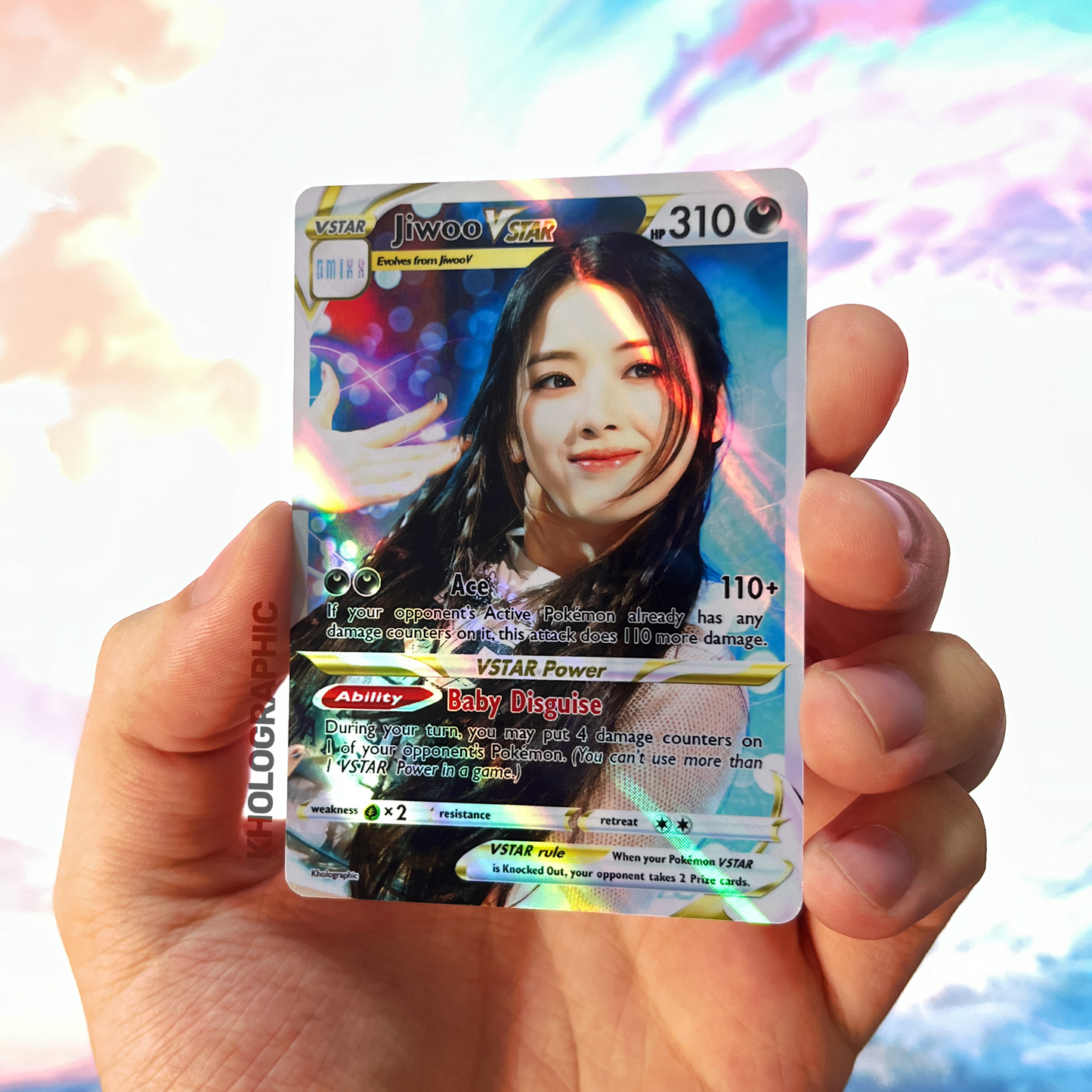 Nmixx VSTAR Holographic Cards