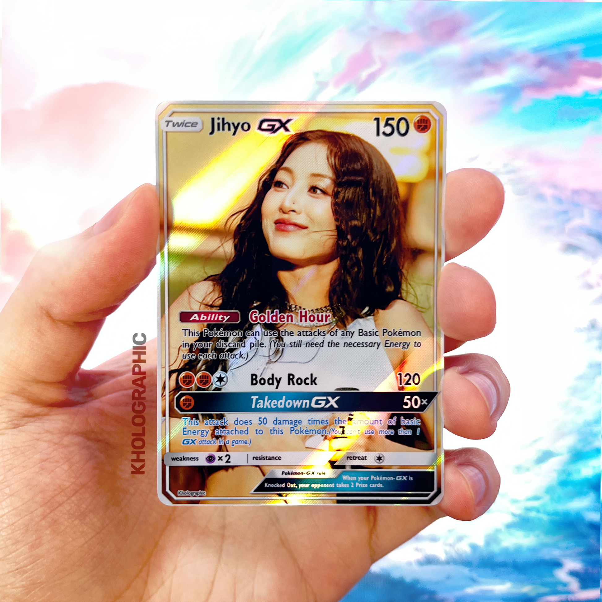 Twice GX Holographic Cards Kholographic Twice GX Holographic Cards Kholographic