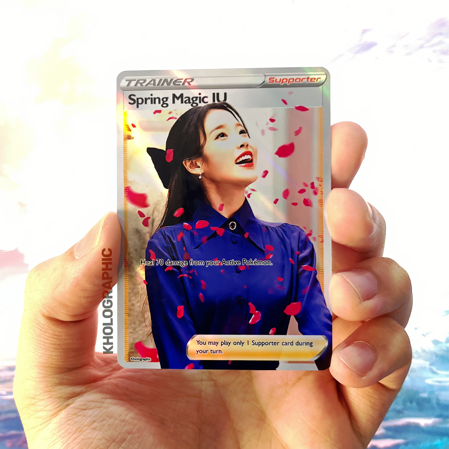 IU Trainer Holographic Cards