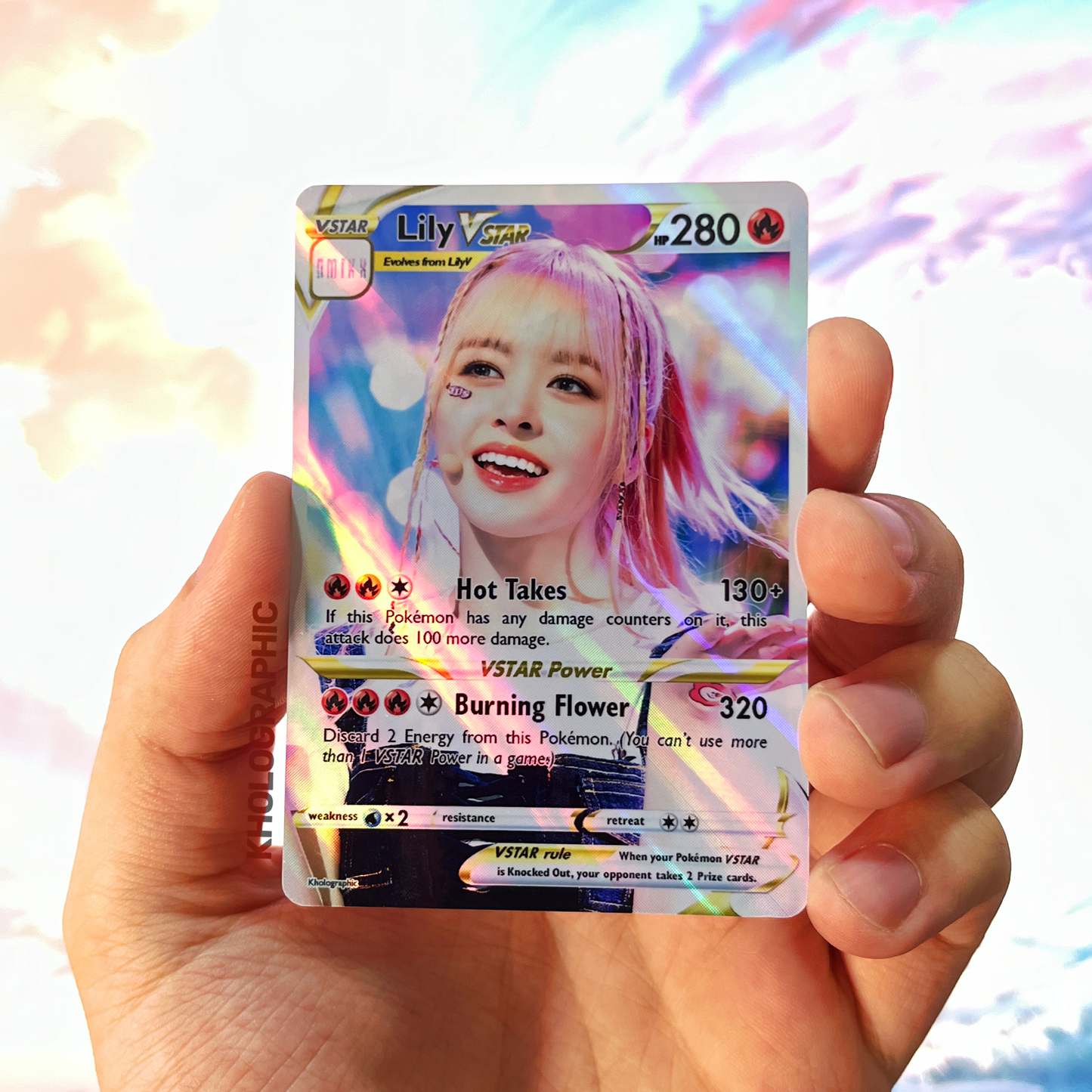 Nmixx VSTAR Holographic Cards