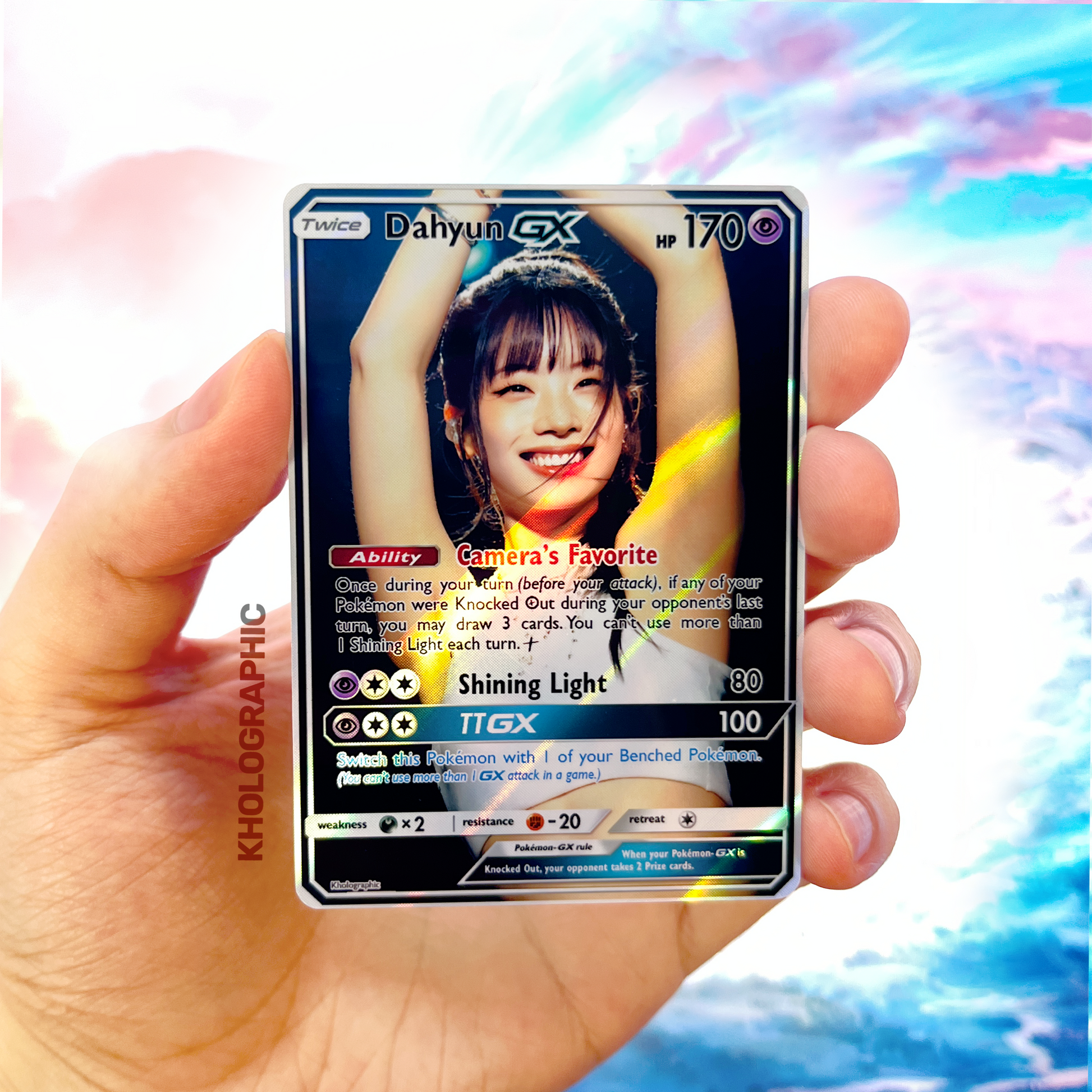 jhey holographic card Twice GX Holographic Cards – Kholographic