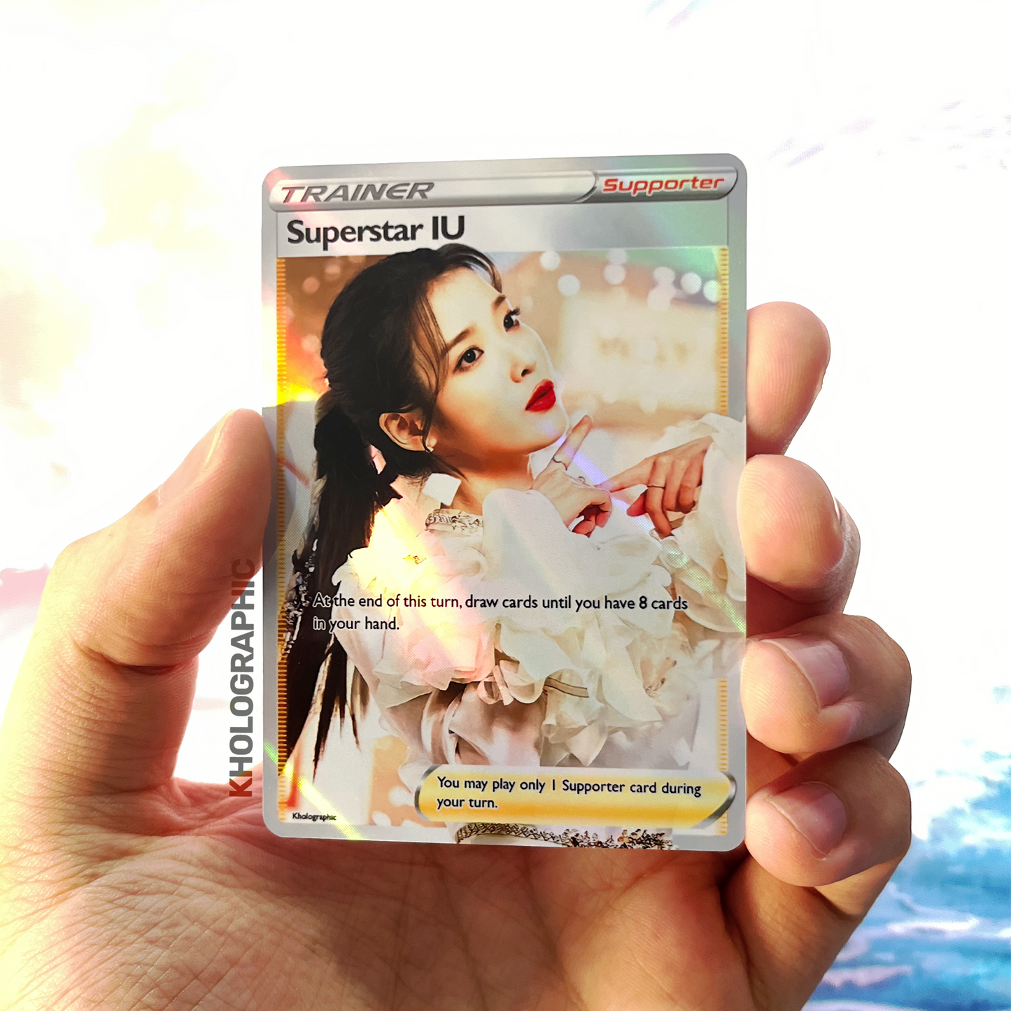 IU Trainer Holographic Cards