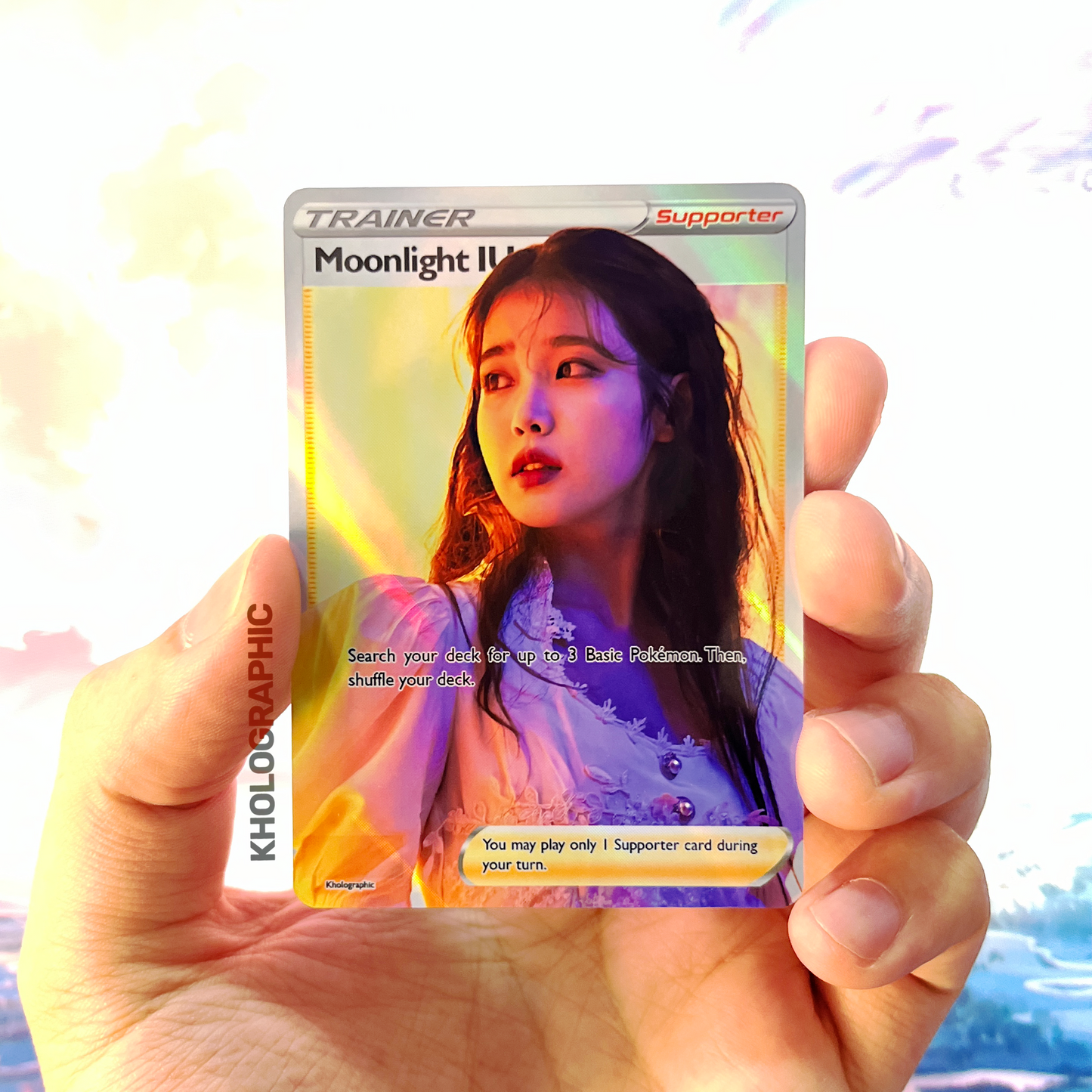 IU Trainer Holographic Cards