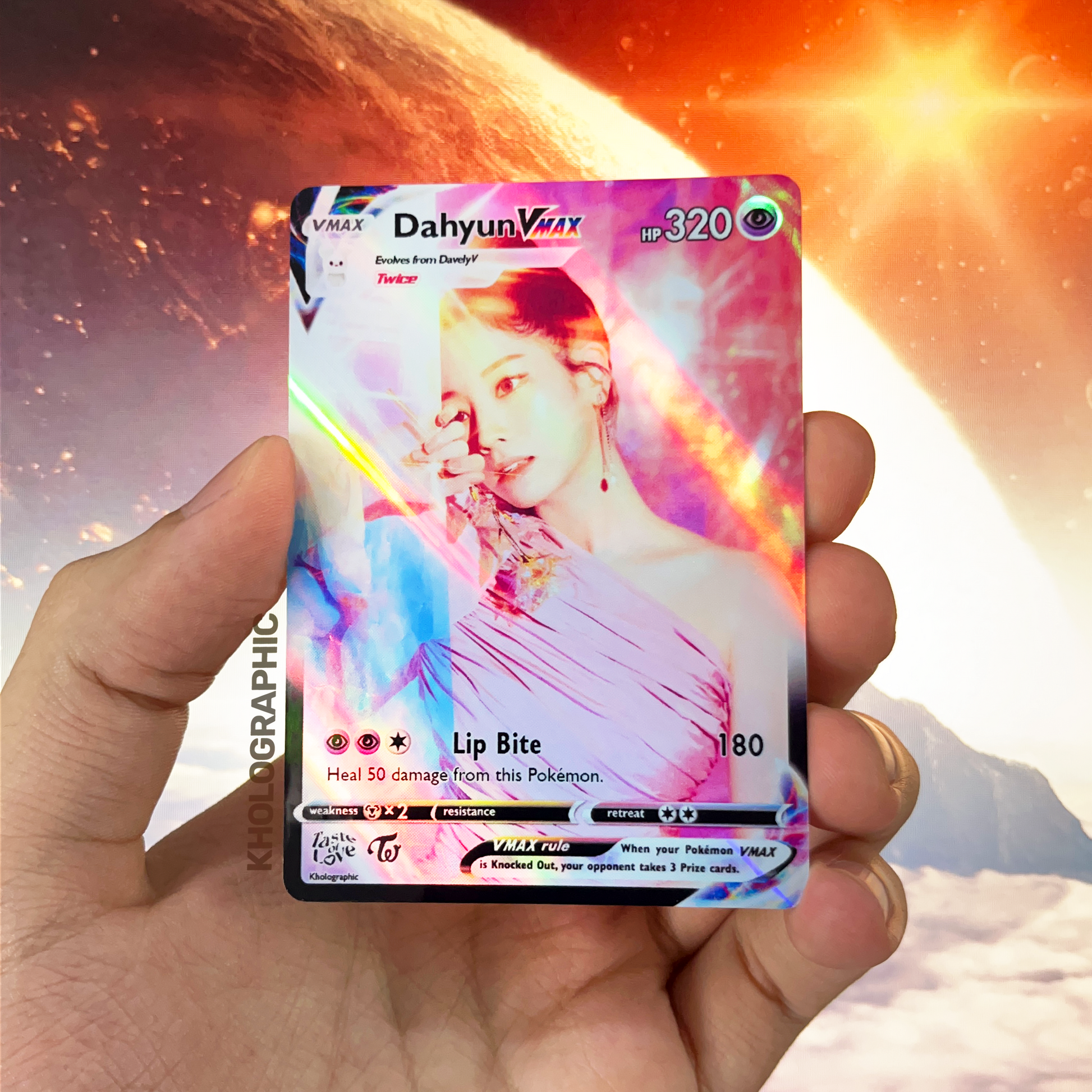 Twice VMAX Holographic Cards