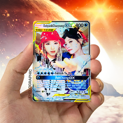 Twice TagTeam Holographic Cards (Dubchemonahyo ver.)