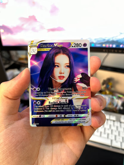 Aespa VSTAR Holographic Cards