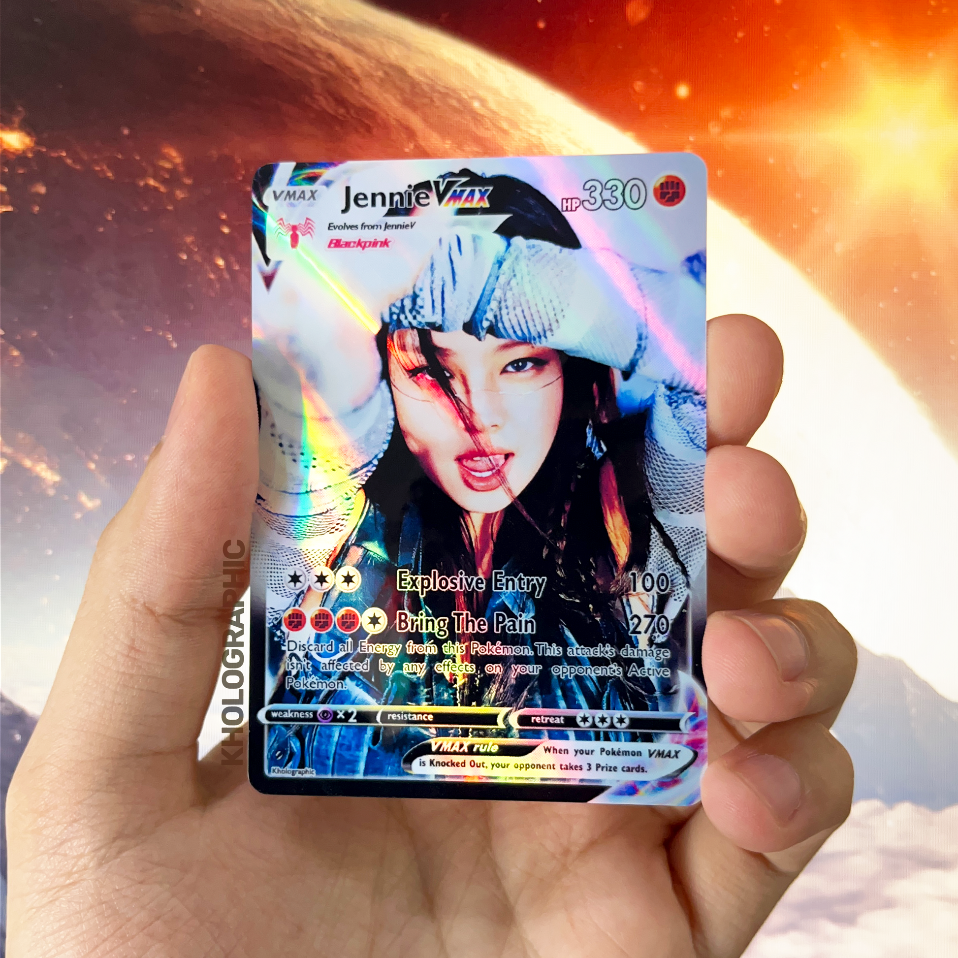Blackpink VMAX Holographic Cards – Kholographic