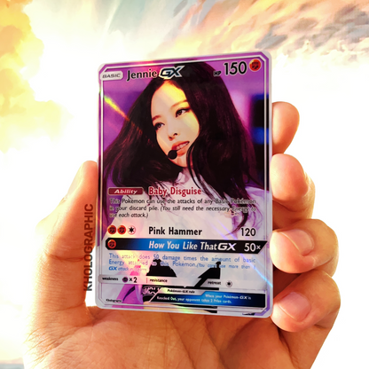 Blackpink GX Holographic Cards