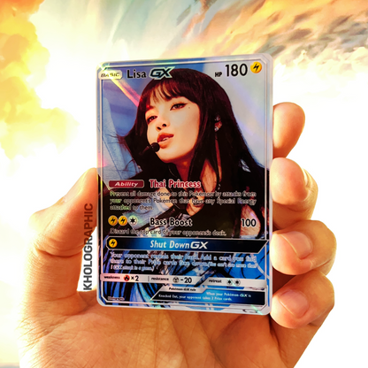 Blackpink GX Holographic Cards