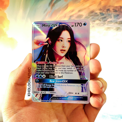 NewJeans GX Holographic Cards