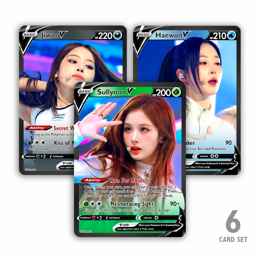 Nmixx V Holographic Cards