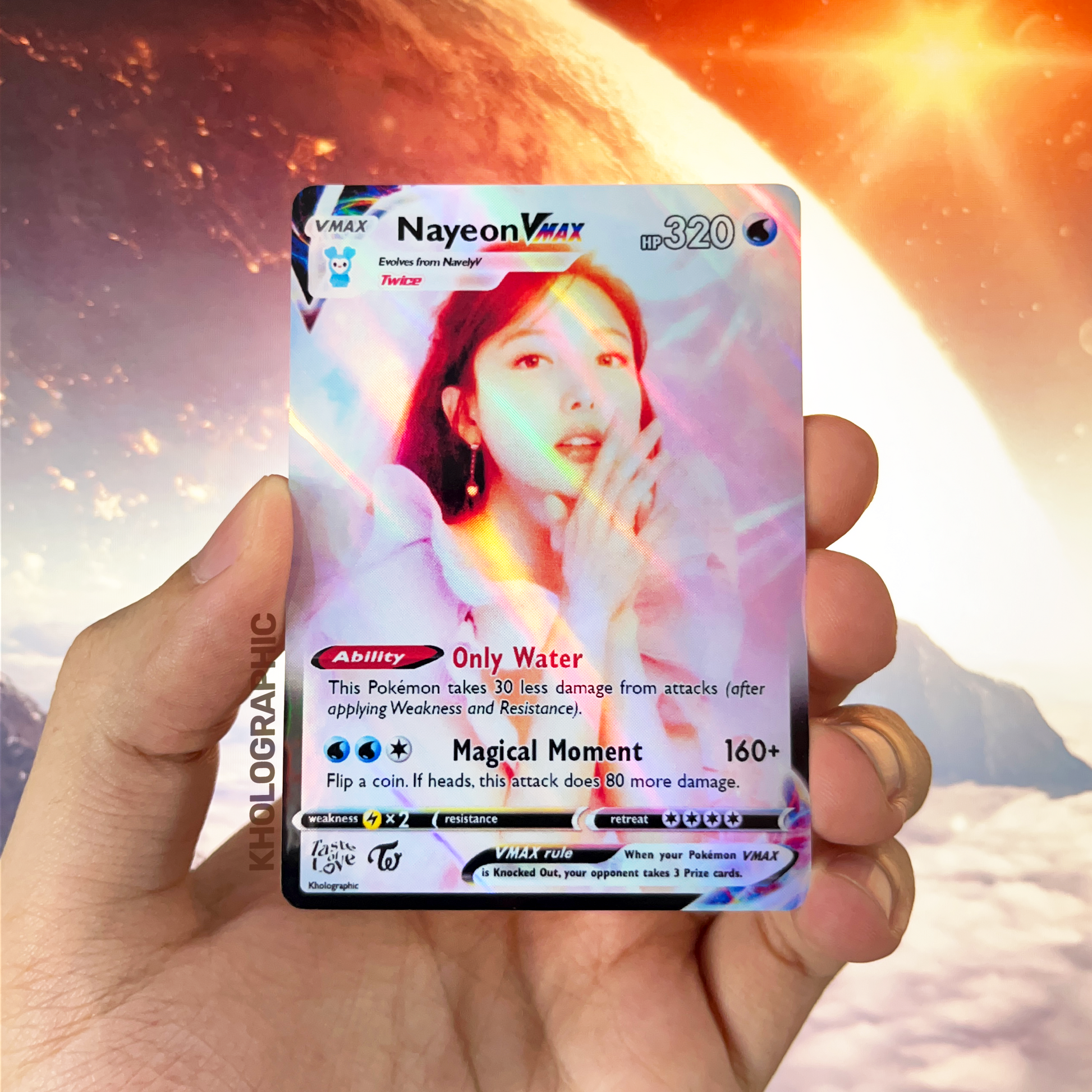 Twice VMAX Holographic Cards