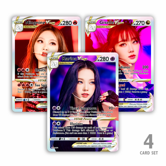 Aespa VSTAR Holographic Cards