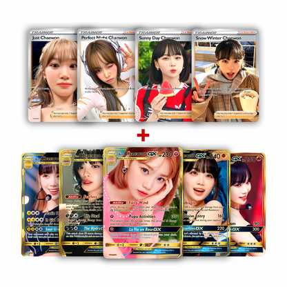 Le Sserafim Chaewon Bundle GX Gold + Trainer