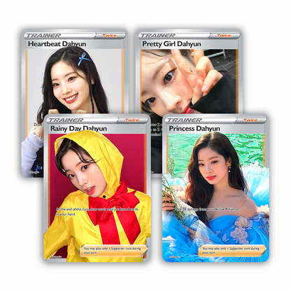 Twice Dahyun Trainer Holographic Cards – Kholographic Twice Dahyun Trainer Holographic Cards – Kholographic