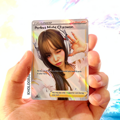 Le Sserafim Chaewon Bundle GX Gold + Trainer