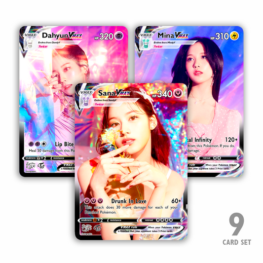 Twice VMAX Holographic Cards