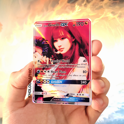 Aespa Girls GX Holographic Cards