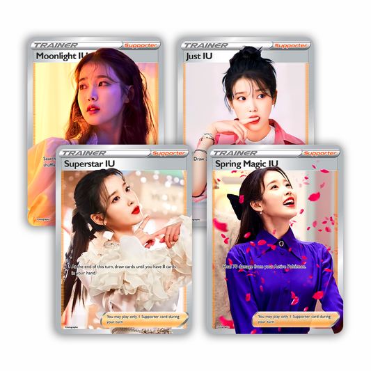 IU Trainer Holographic Cards