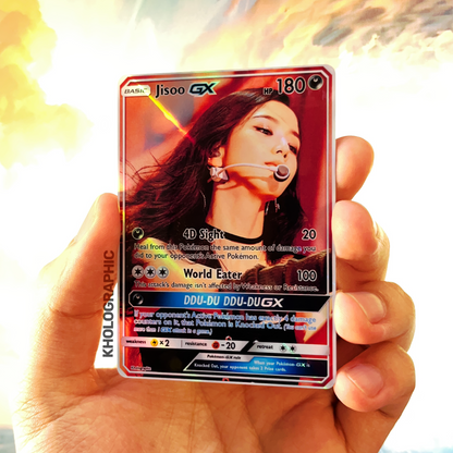 Blackpink GX Holographic Cards