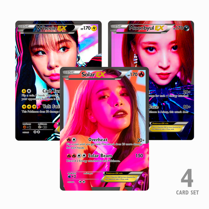 Mamamoo EX Holographic Cards