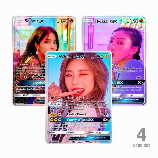 Mamamoo GX Holographic Cards