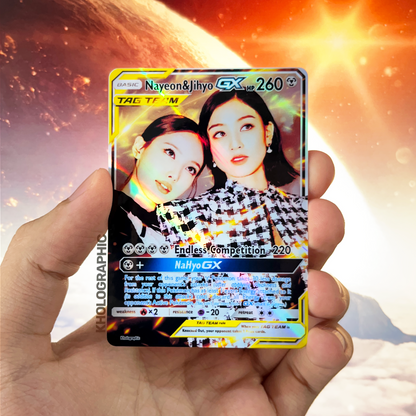 Twice TagTeam Holographic Cards (Dubchemonahyo ver.)