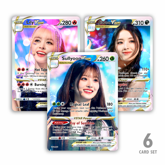 Nmixx VSTAR Holographic Cards